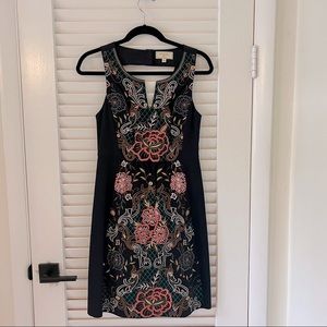 Embroidered Anthropologie Dress
